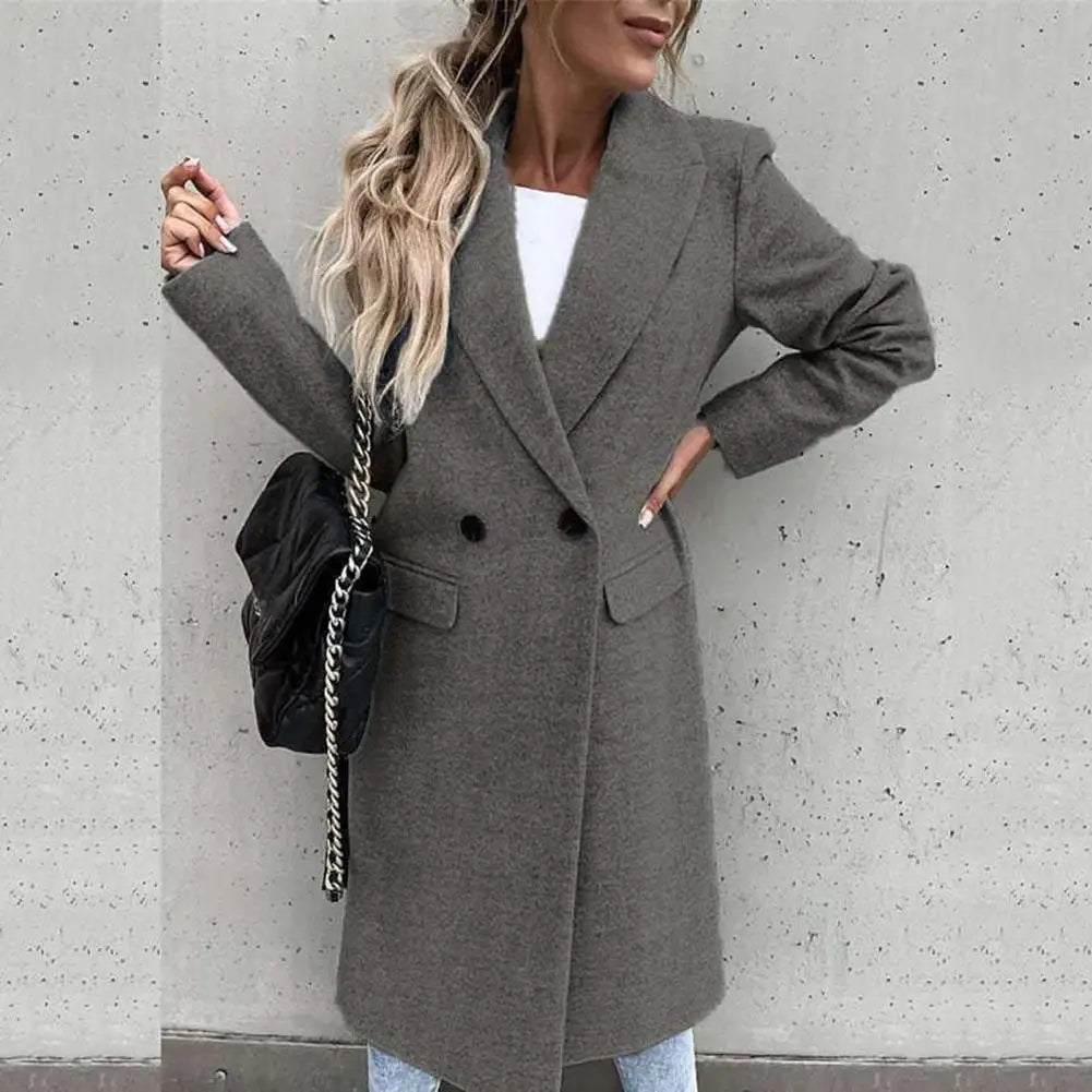 Long Blazer Overcoat