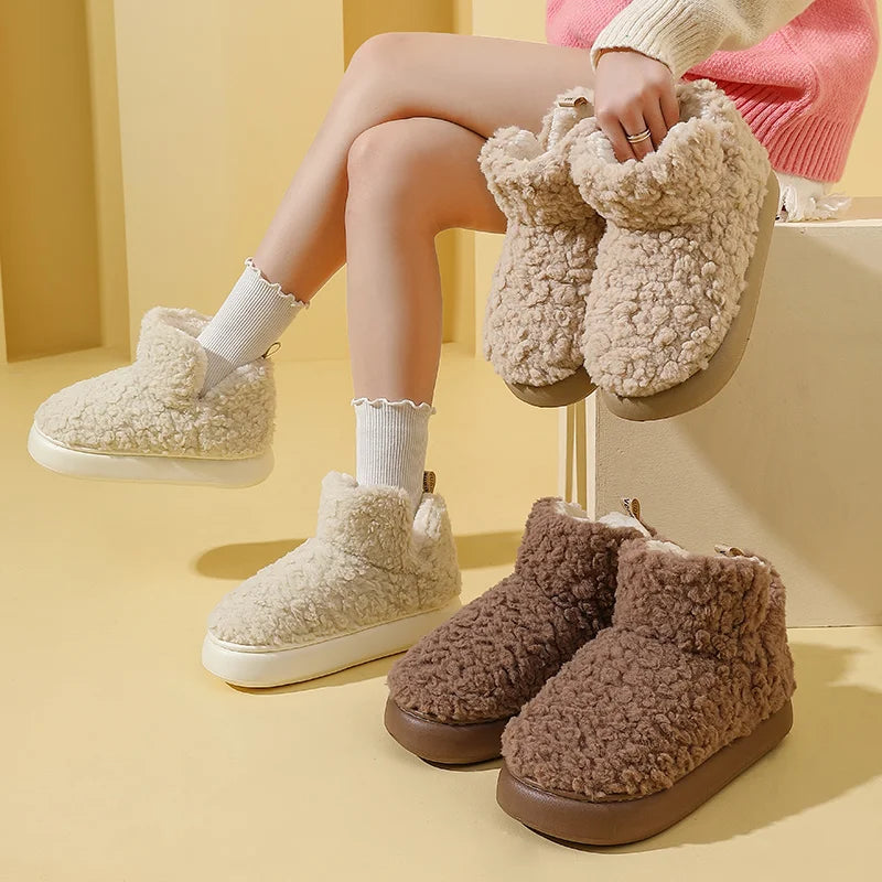 Teddy Fleece Slippers