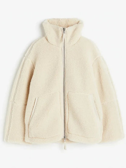 Oversized Teddy Bear Jacket